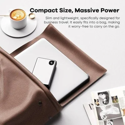 Zlos YG20 100W Portable Laptop Power Bank 20000mAh - Silver